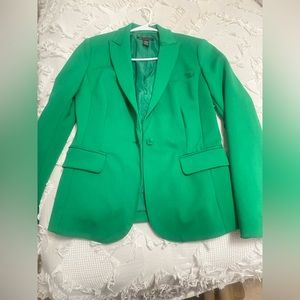 Green blazer